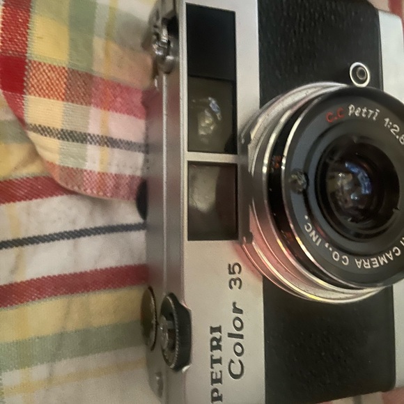 1940’s video camera in leather case / 1960’s color photo camera / vintage lense - Picture 13 of 16